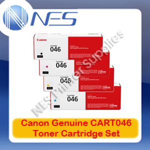Canon Genuine CART046 BK/C/M/Y (Set of 4) Toner Cartridge for imageCLASS LBP654cx/MF735cx